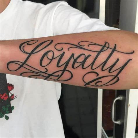 love is loyalty tattoos|More.